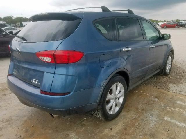 4S4WX85C964432168 - 2006 SUBARU B9 TRIBECA BLUE photo 4