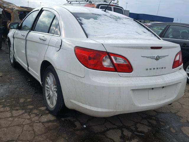 1C3LC56K08N297543 - 2008 CHRYSLER SEBRING TO WHITE photo 3