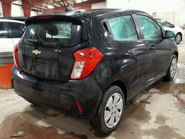 KL8CB6SA6HC820876 - 2017 CHEVROLET SPARK LS BLACK photo 4