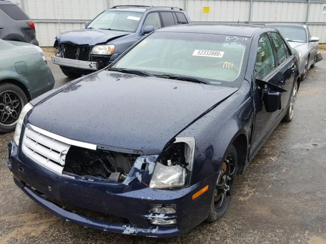 1G6DC67A760118049 - 2006 CADILLAC STS BLACK photo 2