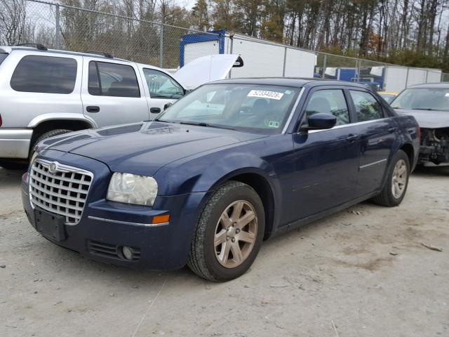 2C3KA53G76H297093 - 2006 CHRYSLER 300 TOURIN BLUE photo 2