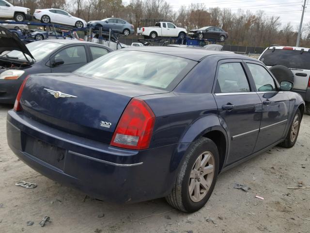 2C3KA53G76H297093 - 2006 CHRYSLER 300 TOURIN BLUE photo 4