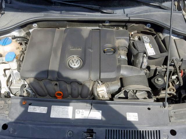 1VWBP7A37DC061739 - 2013 VOLKSWAGEN PASSAT SE SILVER photo 7