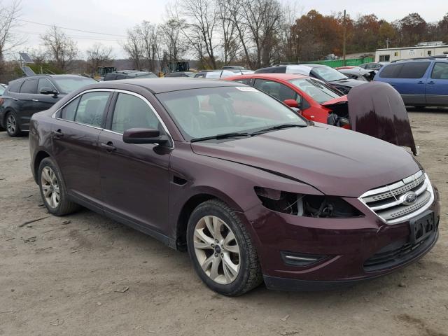 1FAHP2EW3BG138557 - 2011 FORD TAURUS SEL BURGUNDY photo 1