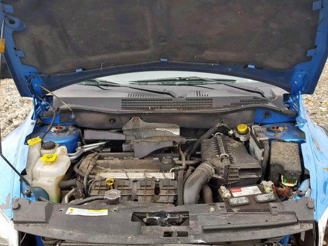 1B3HB48B18D619271 - 2008 DODGE CALIBER SX BLUE photo 7