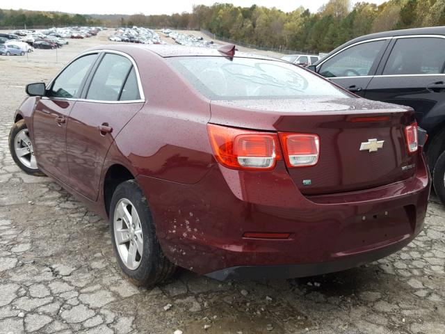1G11C5SL2FF106609 - 2015 CHEVROLET MALIBU 1LT BURGUNDY photo 3