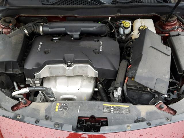 1G11C5SL2FF106609 - 2015 CHEVROLET MALIBU 1LT BURGUNDY photo 7