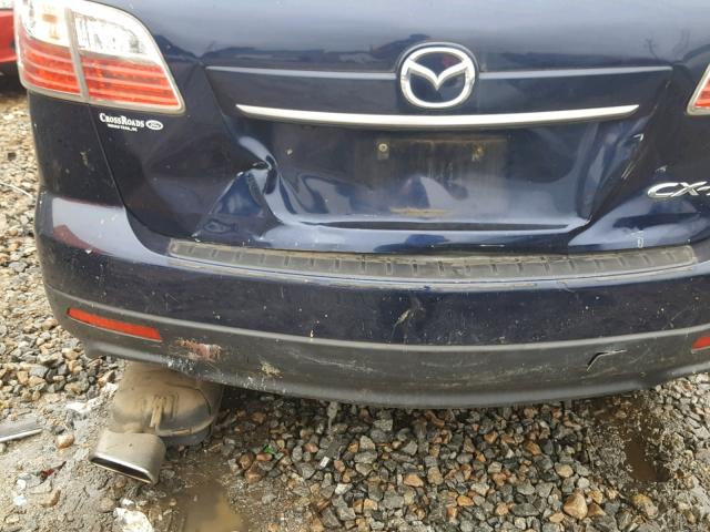 JM3TB2MA1A0237496 - 2010 MAZDA CX-9 BLUE photo 9