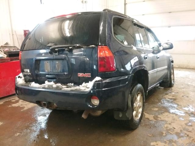 1GKDT13S872136486 - 2007 GMC ENVOY BLUE photo 4