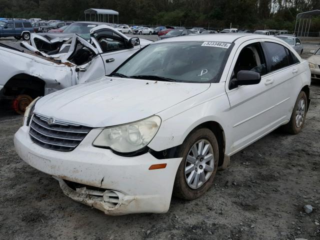 1C3LC46B49N530416 - 2009 CHRYSLER SEBRING LX WHITE photo 2