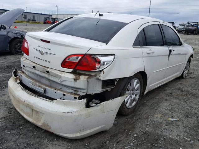 1C3LC46B49N530416 - 2009 CHRYSLER SEBRING LX WHITE photo 4