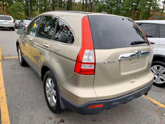 JHLRE48797C124085 - 2007 HONDA CR-V EXL GOLD photo 3