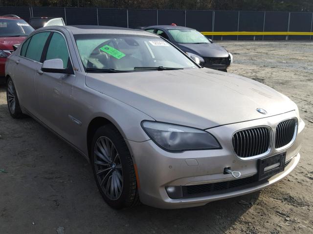 WBAKB8C54BCY66808 - 2011 BMW 750LI GRAY photo 1