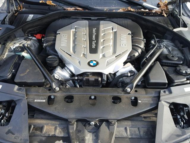 WBAKB8C54BCY66808 - 2011 BMW 750LI GRAY photo 7