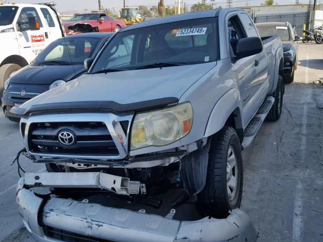 5TETU62NX5Z066849 - 2005 TOYOTA TACOMA PRE SILVER photo 2