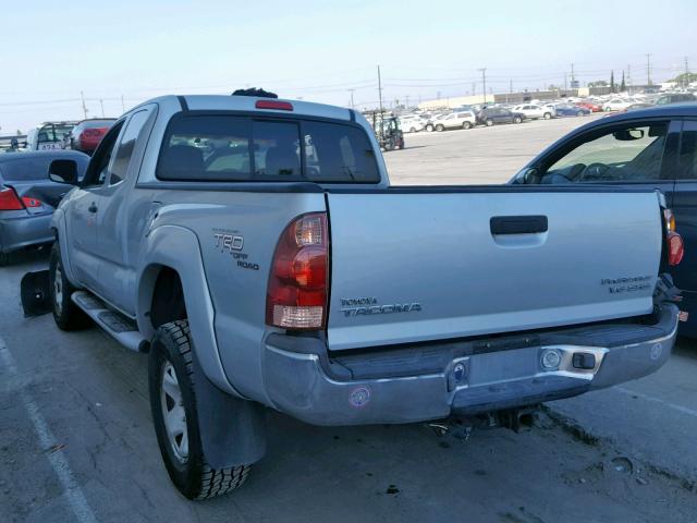 5TETU62NX5Z066849 - 2005 TOYOTA TACOMA PRE SILVER photo 3