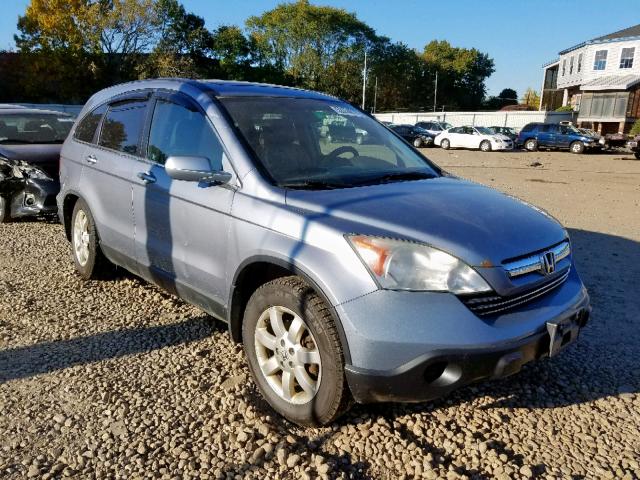 5J6RE48708L030556 - 2008 HONDA CR-V EXL BLUE photo 1