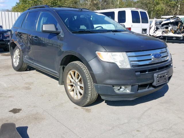 2FMDK48C17BA90247 - 2007 FORD EDGE SEL BLACK photo 1