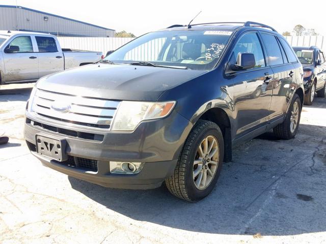 2FMDK48C17BA90247 - 2007 FORD EDGE SEL BLACK photo 2