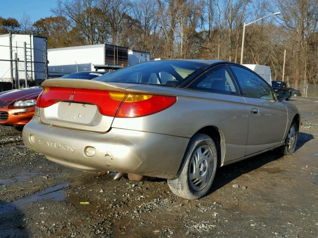 1G8ZY12741Z267908 - 2001 SATURN SC2 TAN photo 4