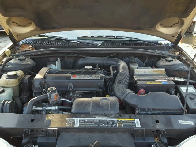 1G8ZY12741Z267908 - 2001 SATURN SC2 TAN photo 7