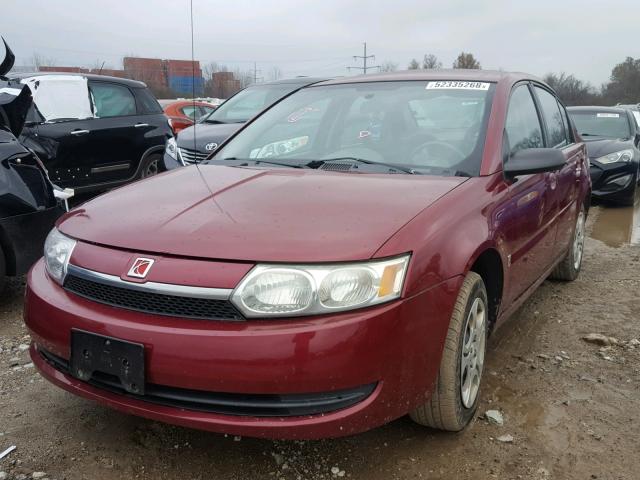 1G8AJ52F34Z197984 - 2004 SATURN ION LEVEL MAROON photo 2