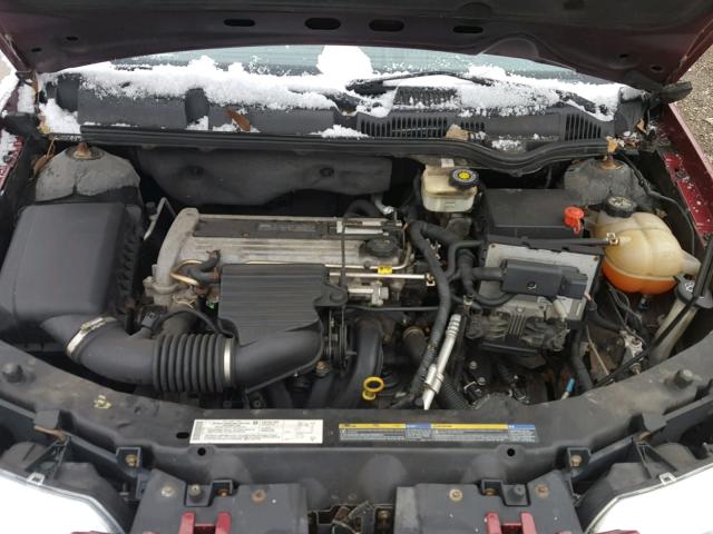 1G8AJ52F34Z197984 - 2004 SATURN ION LEVEL MAROON photo 7