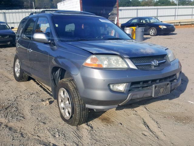 2HNYD186X1H522924 - 2001 ACURA MDX TOURIN GRAY photo 1