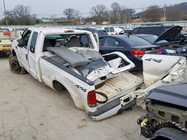 1FTNX21L64EB95777 - 2004 FORD F250 SUPER WHITE photo 3