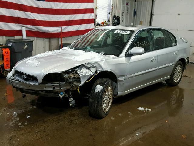 4S3BE635637213048 - 2003 SUBARU LEGACY L SILVER photo 2