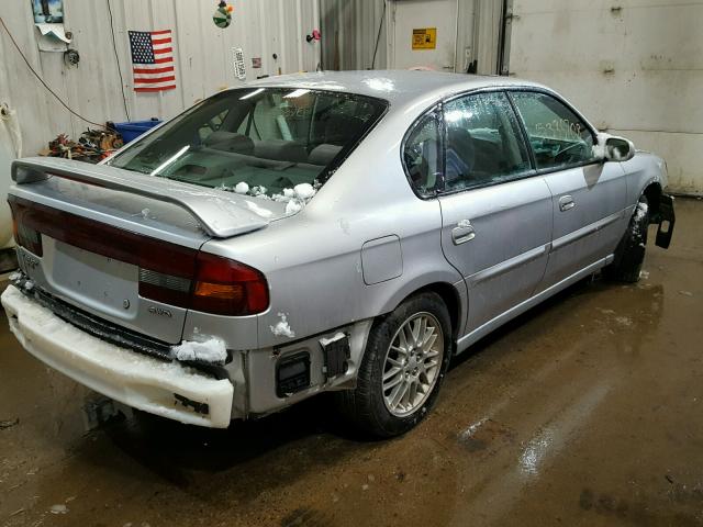 4S3BE635637213048 - 2003 SUBARU LEGACY L SILVER photo 4