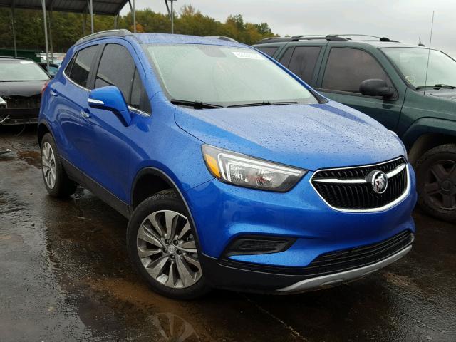 KL4CJASB4JB681343 - 2018 BUICK ENCORE PRE BLUE photo 1