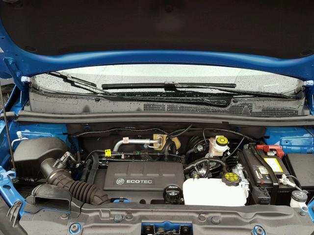 KL4CJASB4JB681343 - 2018 BUICK ENCORE PRE BLUE photo 7