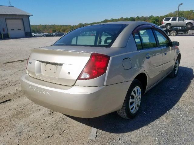 1G8AJ52F64Z179379 - 2004 SATURN ION LEVEL TAN photo 4