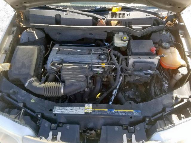 1G8AJ52F64Z179379 - 2004 SATURN ION LEVEL TAN photo 7