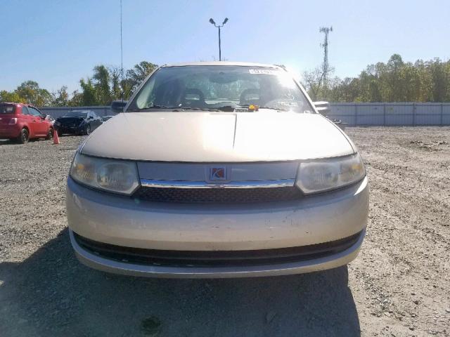 1G8AJ52F64Z179379 - 2004 SATURN ION LEVEL TAN photo 9