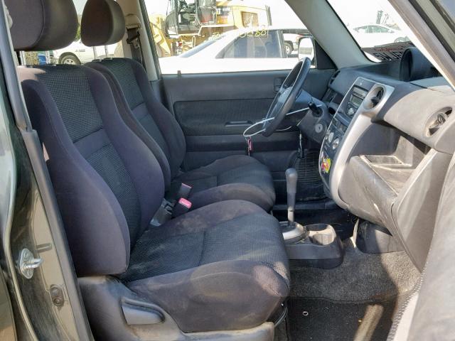 JTLKT324950170872 - 2005 TOYOTA SCION XB მწვანე ფოტო 5