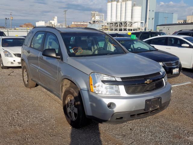 2CNDL13F776105100 - 2007 CHEVROLET EQUINOX LS SILVER photo 1