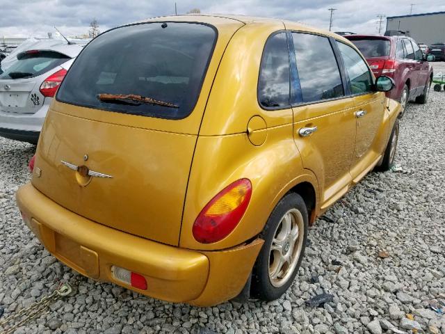 3C8FY68B22T332957 - 2002 CHRYSLER PT CRUISER GOLD photo 4