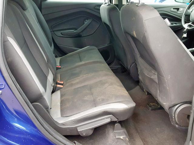 1FMCU0F7XFUA78417 - 2015 FORD ESCAPE S BLUE photo 6