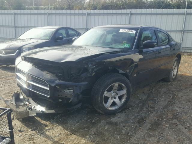 2B3CA3CV2AH285334 - 2010 DODGE CHARGER SX BLACK photo 2