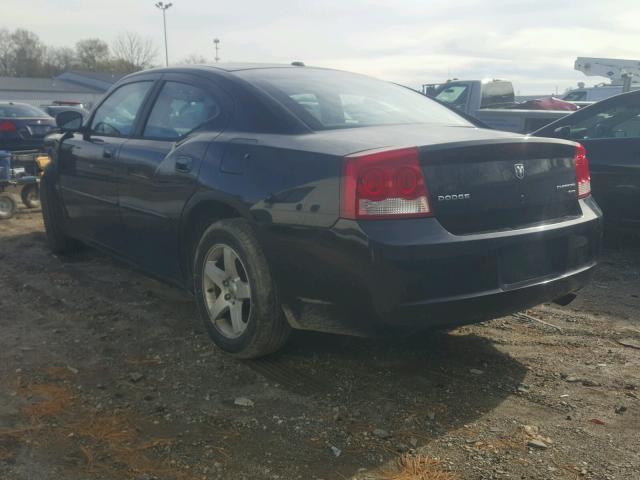 2B3CA3CV2AH285334 - 2010 DODGE CHARGER SX BLACK photo 3