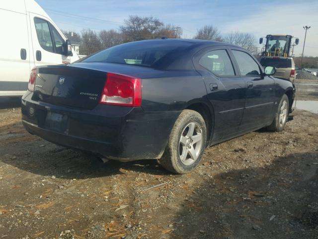 2B3CA3CV2AH285334 - 2010 DODGE CHARGER SX BLACK photo 4