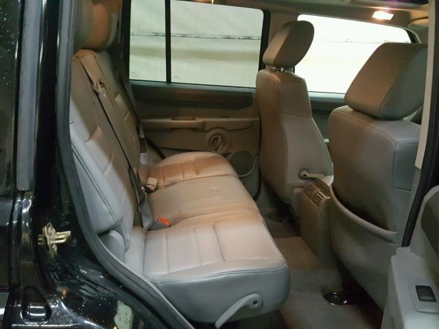 1J8HG48P37C573516 - 2007 JEEP COMMANDER BLACK photo 6