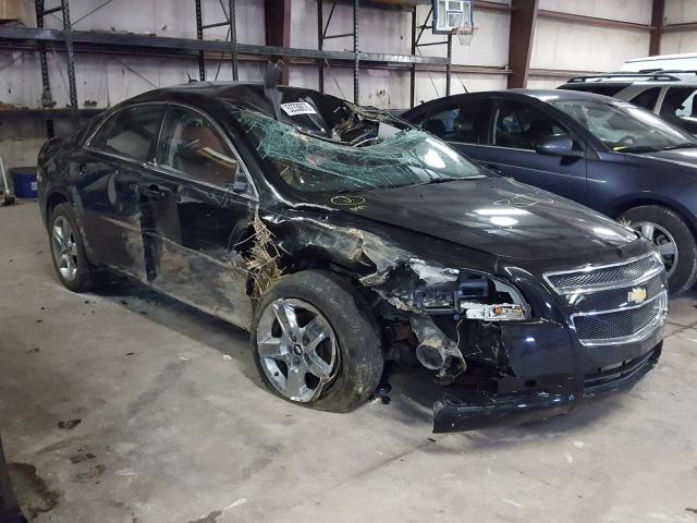 1G1ZC5EBXAF165485 - 2010 CHEVROLET MALIBU 1LT BLACK photo 1