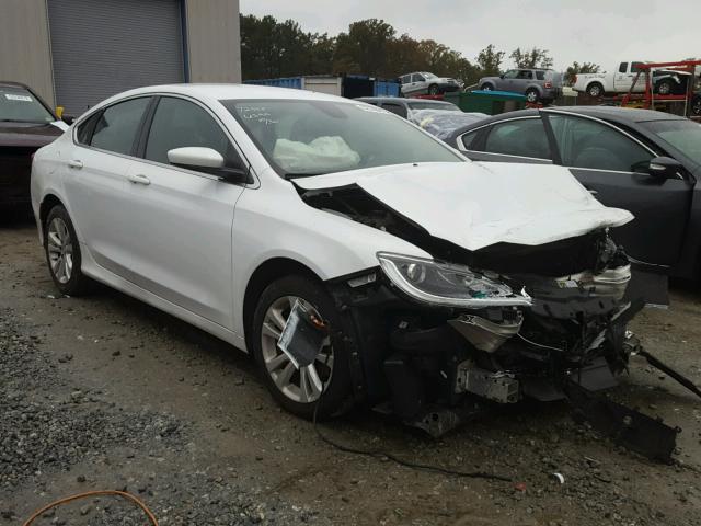 1C3CCCAB6GN138391 - 2016 CHRYSLER 200 LIMITE WHITE photo 1