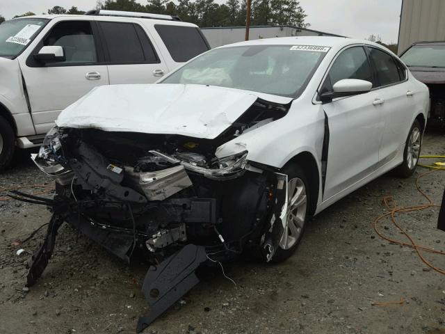 1C3CCCAB6GN138391 - 2016 CHRYSLER 200 LIMITE WHITE photo 2