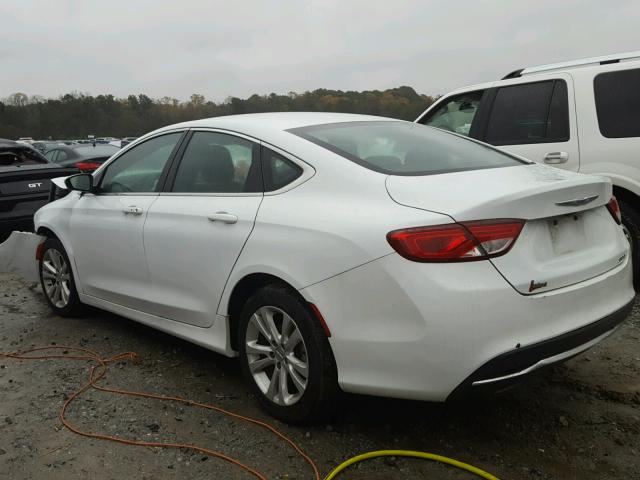 1C3CCCAB6GN138391 - 2016 CHRYSLER 200 LIMITE WHITE photo 3