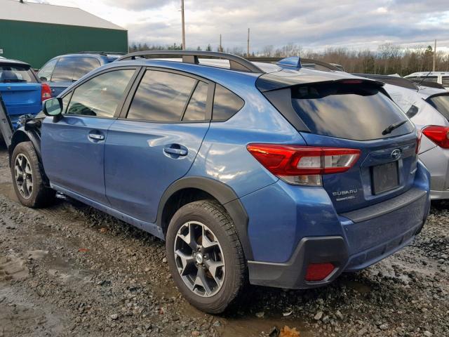 JF2GTABC2JH298851 - 2018 SUBARU CROSSTREK BLUE photo 3