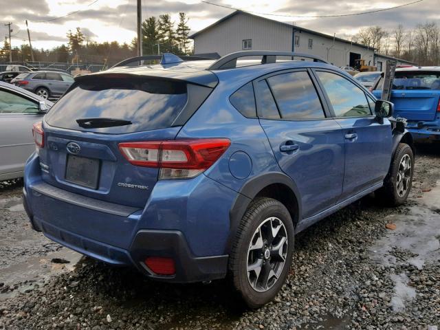 JF2GTABC2JH298851 - 2018 SUBARU CROSSTREK BLUE photo 4